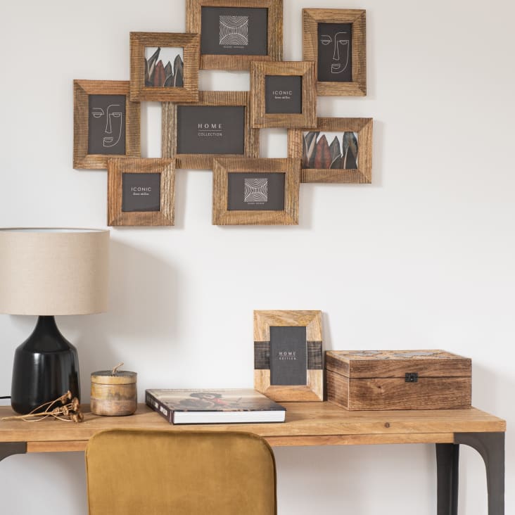 Coffret à café en bois de qualité supérieure avec support à poignée Coffret à café en bois de qualité supérieure avec support à poignée