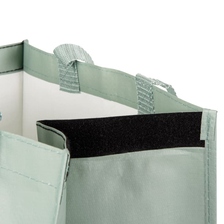 Bolsas de reciclaje beige, gris y verde (x3)