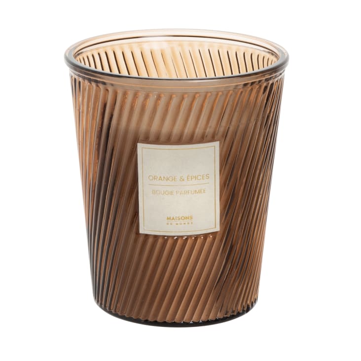 Bougie Parfumée En Verre Beige 10x11 Colorama | Maisons Du Monde