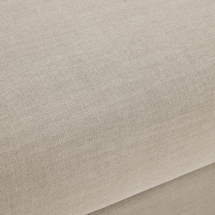 Bracciolo destro divano componibile 2 posti beige Terence