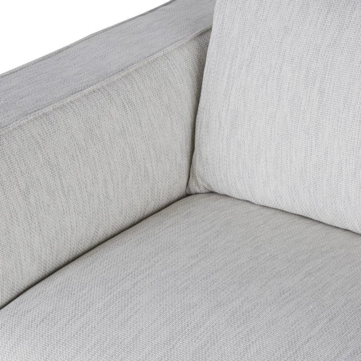 Bracciolo sinistro per divano componibile grigio chiaro chiné Falkor