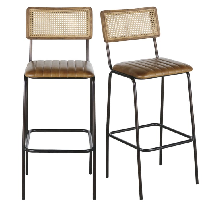 Strandtas Marrakech - Handvat van leer - Household Hardware