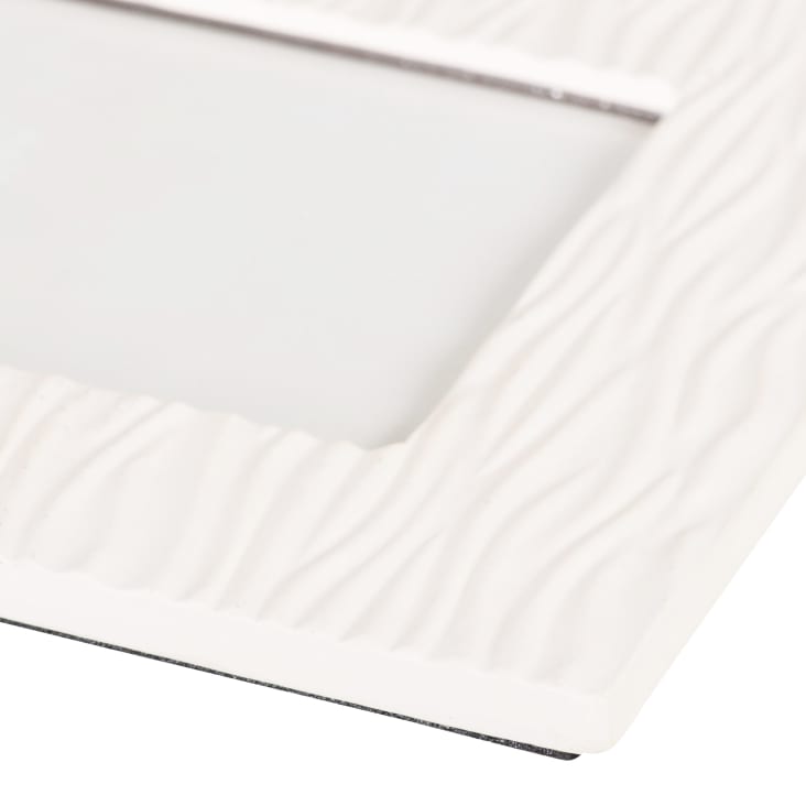 THUN - Cadre Photo - Accessoires Pour La Maison - Idée Cadeau - Ligne Elegance - Céramique, Cadre En Bois De Pin Et Verre - 30,4 X 2 X 35,4 Cm H ; Format Photo 21,1 X 25,6 Cm