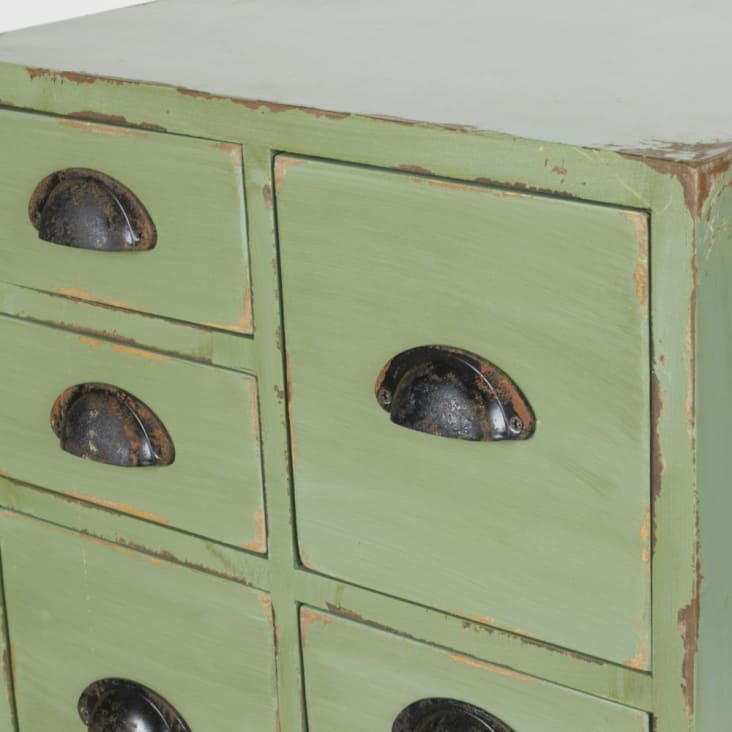 Cajonera pequeña verde abeto Maisons du Monde