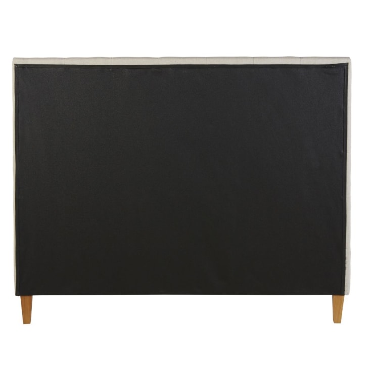 Cama capitoné de lino con somier de láminas 140 x 190-Chesterfield cropped-2