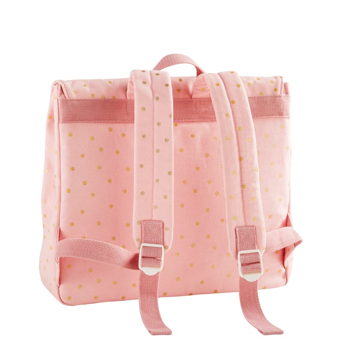 Cartable rose a pois dores Merveilles Maisons du Monde