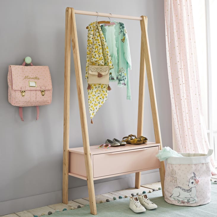Cartable rose a pois dores Merveilles Maisons du Monde