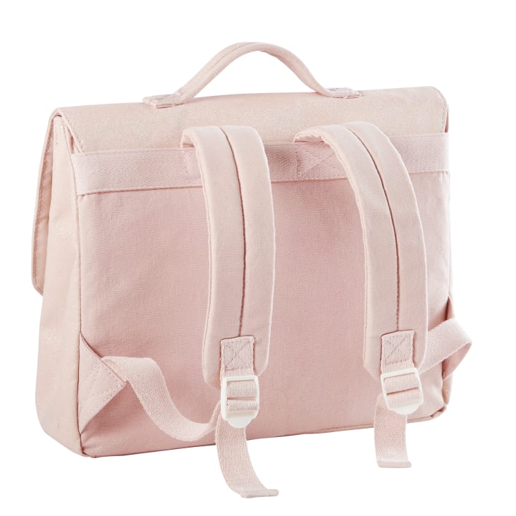 Cartable rose et dore imprime arc en ciel Mermaid Maisons du Monde