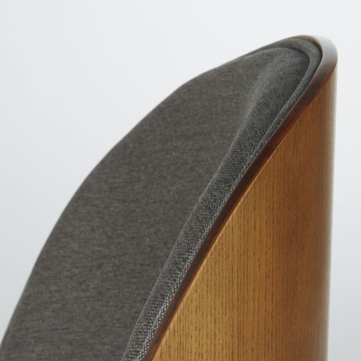 Chaise grise et pieds en bois de chêne-Sysley cropped-4