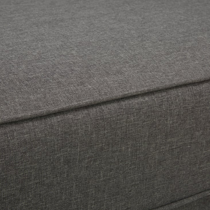 Chaise longue-baú de tecido cinzenta-Cléa detail-6