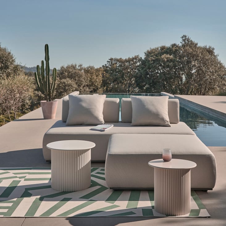 Sofa exterior chaise longue clearance