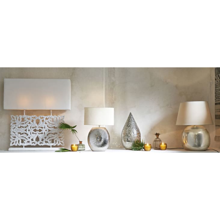 Chased metal lamp H68-Saoura ambiance-8