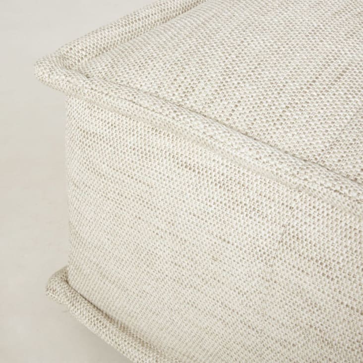Chauffeuse per divano componibile color sabbia-Elementary cropped-4