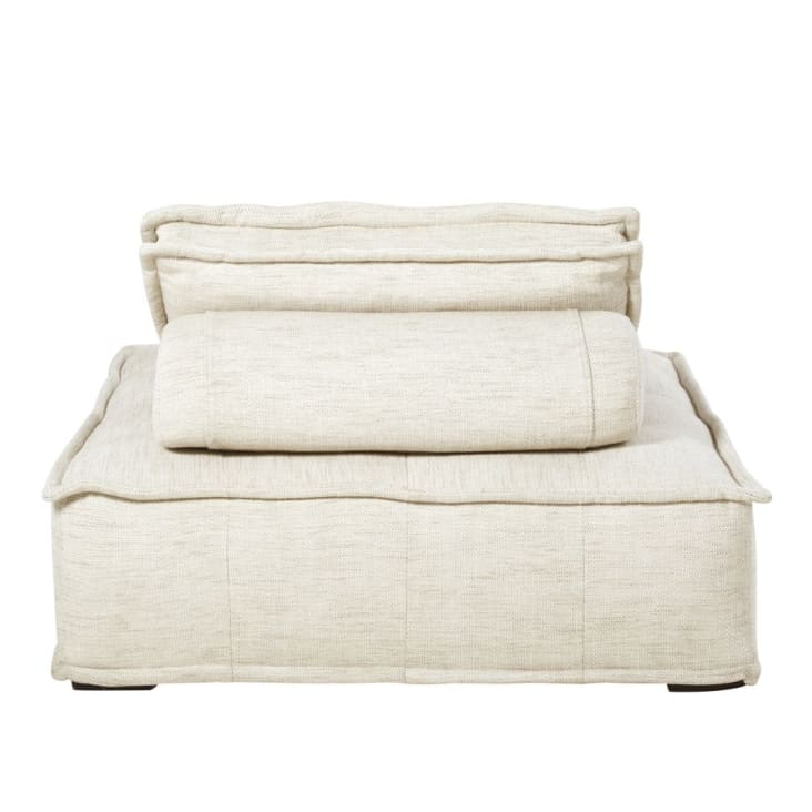 Chauffeuse per divano componibile color sabbia-Elementary cropped-5