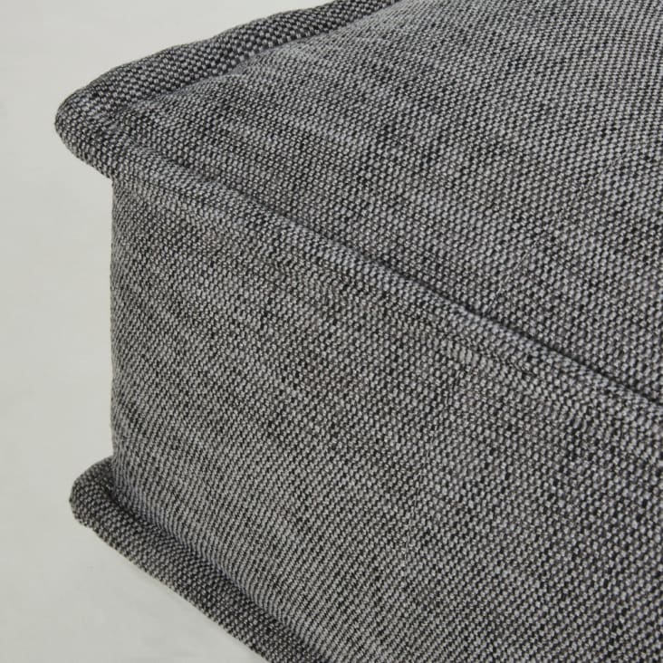 Chauffeuse pour canapé modulable gris charbon-Elementary cropped-3