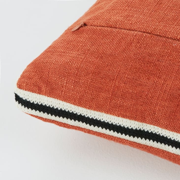 Cojín color terracota 45 x 45 BERJA Maisons du Monde