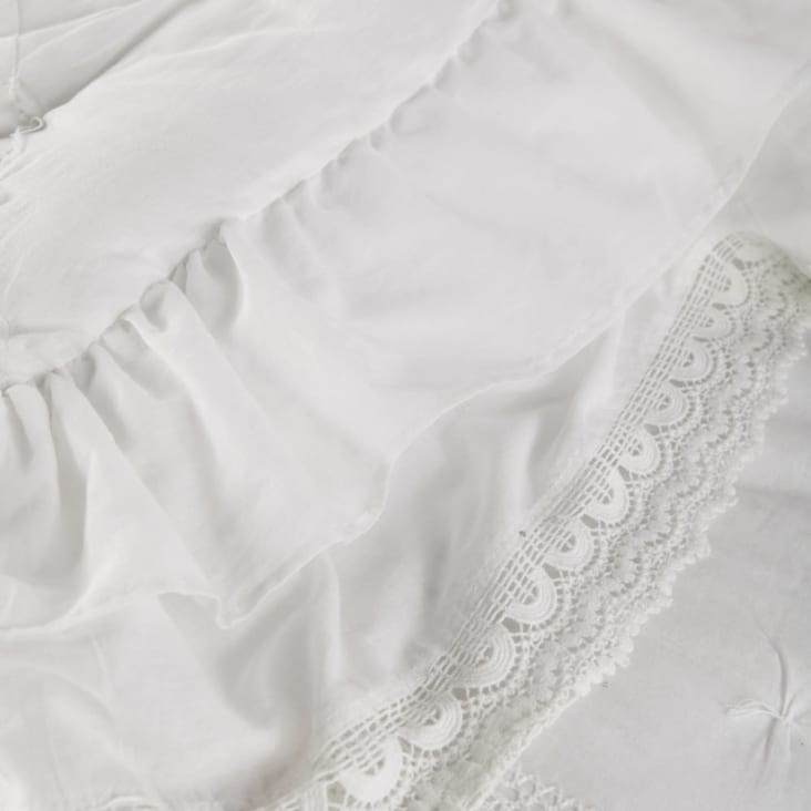 Colcha de algodão branca 240×260 cm CLÉMENCE-Clémence cropped-3