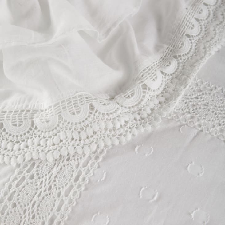 Colcha de algodão branca 240×260 cm CLÉMENCE-Clémence cropped-4