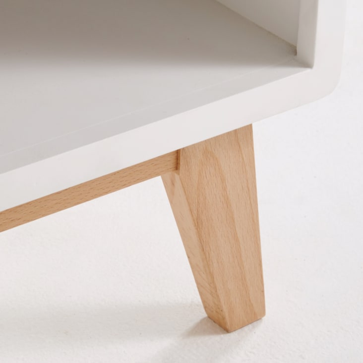 Appendiabiti E Appendichiavi In Legno DONREGALOWEB - Uccelli Bianco Con Cassetto, Scritta Sweet Home, 40x16 Cm - 3