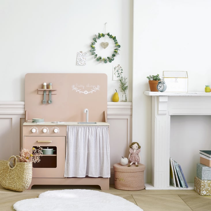 Panier De Rangement En Corde De Coton Avec Motif Ours - PandaEar - Rose - Idéal Pour Chambre D'enfant Ou Cadeau Naissance