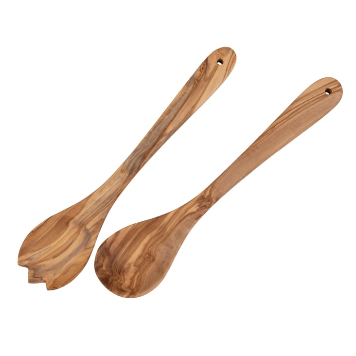 Couvert à salade en bois d
