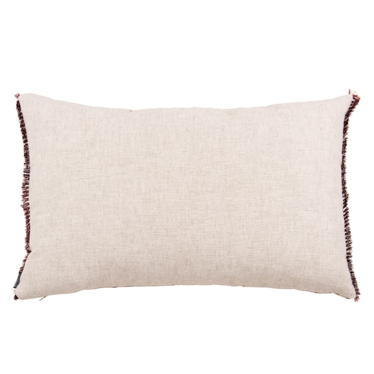 Cuscino Fedi Nuziali In Jute Ricamato - Elegante Con Fiocchetto Per Matrimonio 21x21 Cm - Foto 7