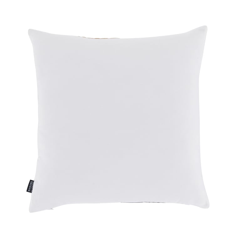4 federe per cuscini con motivo floreale blu e uccello, 45 x 45 cm