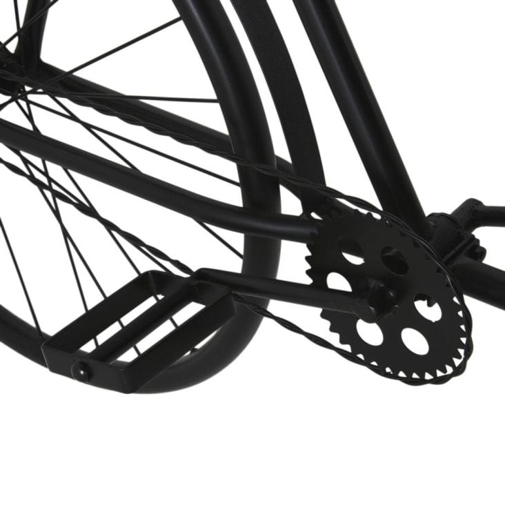 VidaXL Portavasi A Forma Di Bicicletta In Metallo - Fioriera Stile Vintage Con 3 Supporti - Decorazione Da Giardino E Interni, Bianco Antico