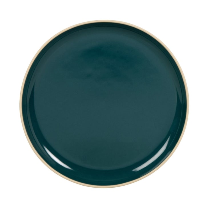 Dessertteller aus blauem und weißem Steingut LUCIOLE | Maisons du Monde