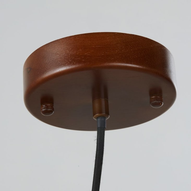 Eikenhouten hanglamp met rookglas cropped-2
