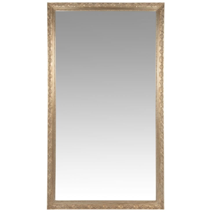 Espejo grande tallado blanco 120x210 VALENTINE
