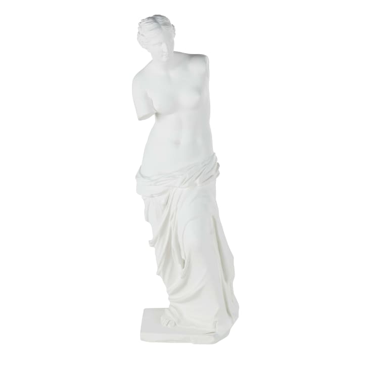 Estatueta De Deusa Branca A125 Pauline Maisons Du Monde