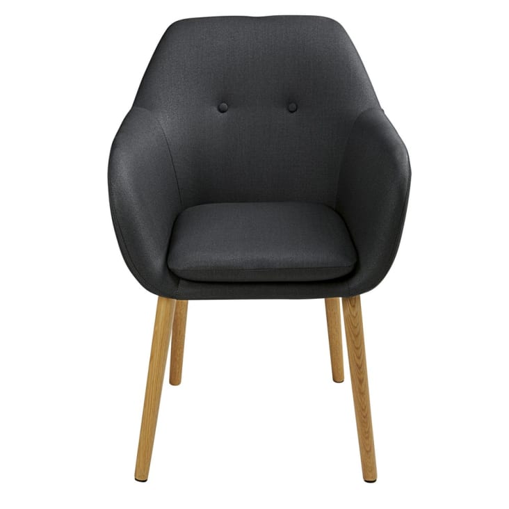 Fauteuil vintage gris anthracite-Arnold cropped-2