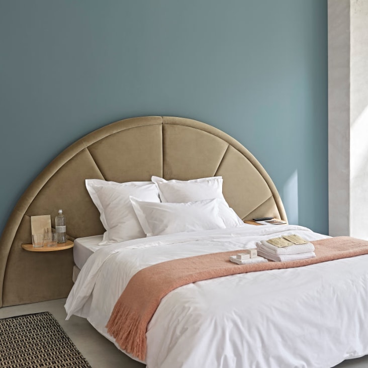 Federa per albergo in percalle di cotone bianco, 50x70 cm-Luce Business ambiance-3
