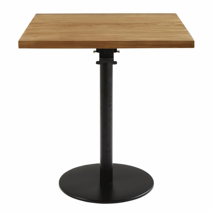 Gamba tavolo pieghevole in metallo nero, 73 cm-Element Business cropped-3