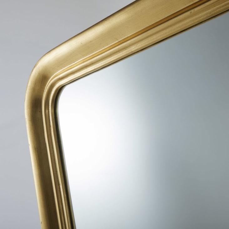 Grand miroir rectangulaire à moulures dorées 100x180-PAUL cropped-2