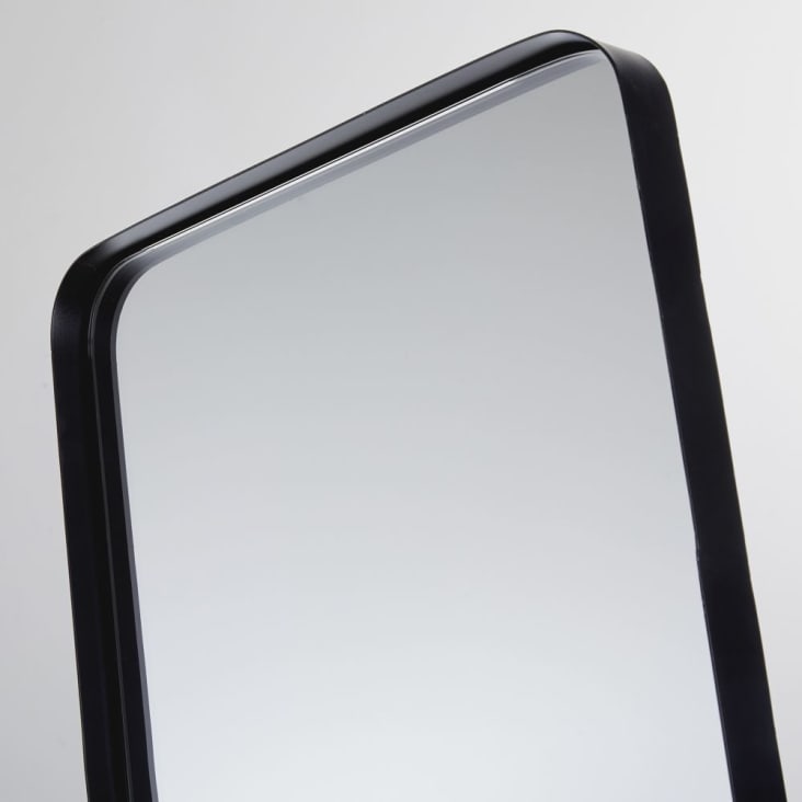 Grand miroir rectangulaire sur pied en métal noir 41x170-WESTON cropped-2