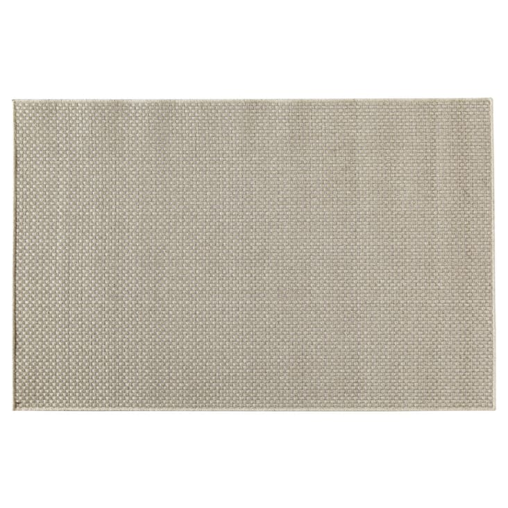 Grijs tapijt van polypropyleen 180 x 270 cm-Dotty