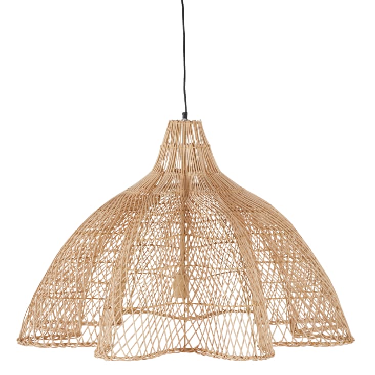 LUSSIOL - Lampada Cuzco, lampadario in stile bohémien, naturale, hygge - lampada a sospensione