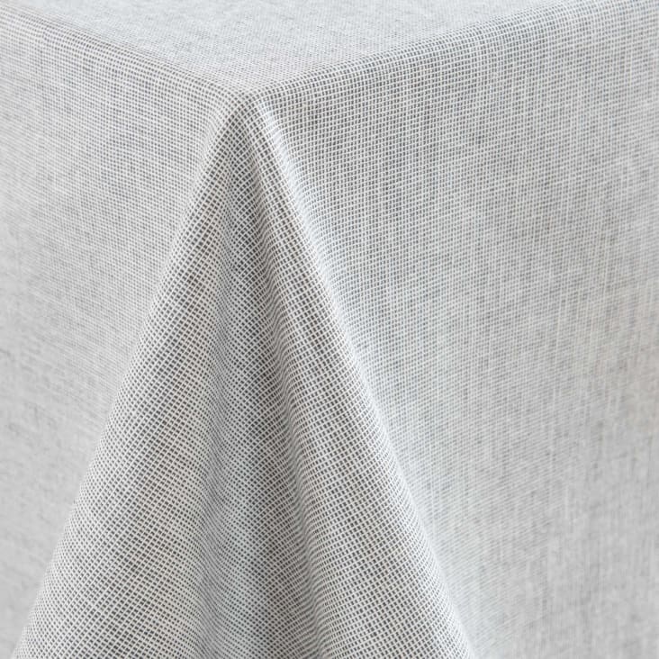 HOME light grey cotton tablecloth 150 x 250 cm-Home detail-2