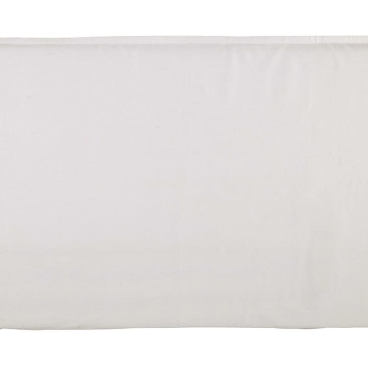 Housse de tête de lit 180 en lin lavé blanche-Morphée cropped-2