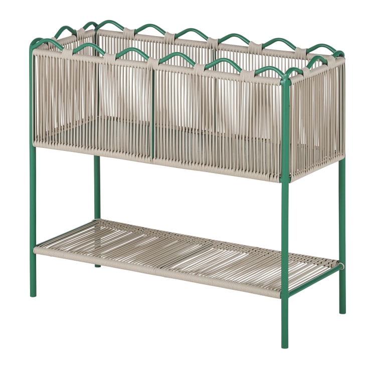 Jardinière verte et beige MILA | Maisons du Monde