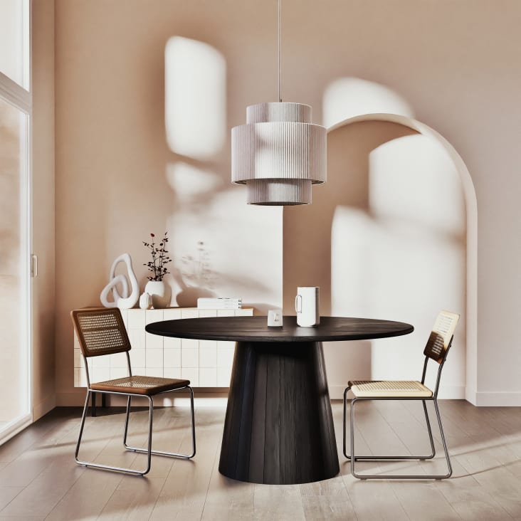 Kan van lichtgrijs keramiek 1,3 l Maisons du Monde