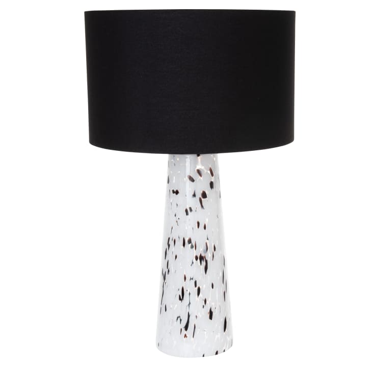 Lampada Da Tavolo Touch ME Con Dimmer E Paralume In Vetro Alabastro - Luce LED Calda 3000K, 5W, 400 Lumen