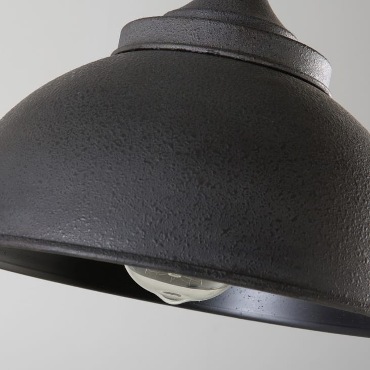 Lámpara de pie industrial de metal negro Alt.168-NILO cropped-4