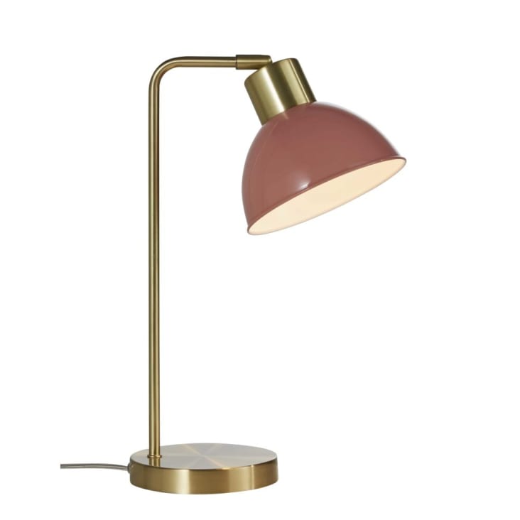 Lampe aus Metall, rosa- und goldfarben-MIA cropped-3