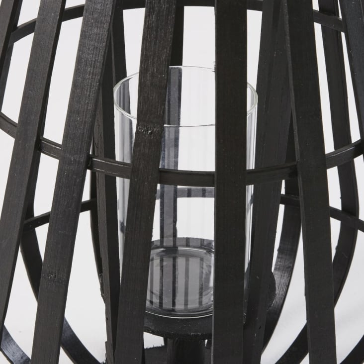 Lanterna de vidro e bambu preta altura 55-BAMAKO cropped-3