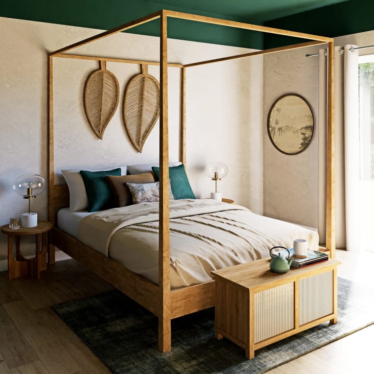 Legno Maison Du Monde Letti Singoli Letti Matrimoniali Letto A