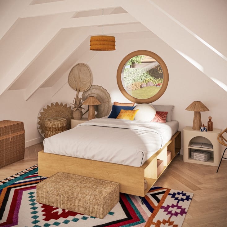 Legno Letto In Ferro Maison Du Monde Struttura Letto Maison Du