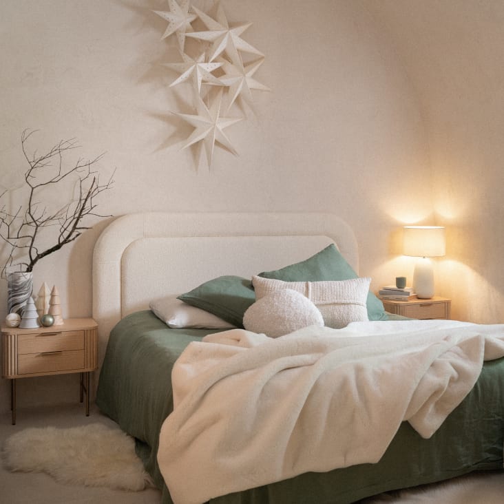 Deghi Tavolino Contenitore Bianco Letto Vano Contenitore